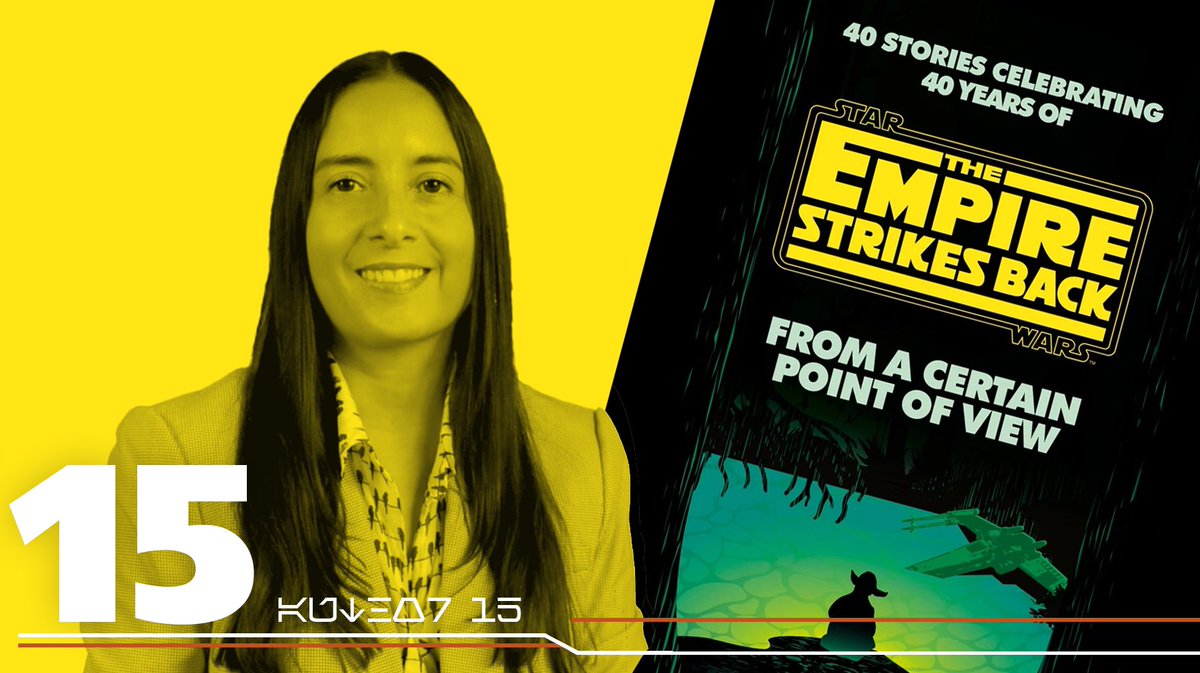 It’s so great to have  @lilliamr on the  #FromaCertainPOVStrikesBack crew! She is the author of Never Look Back, Dealing In Dreams, The Education of Margot Sanchez, and more. Welcome to  #StarWars, Lilliam! 