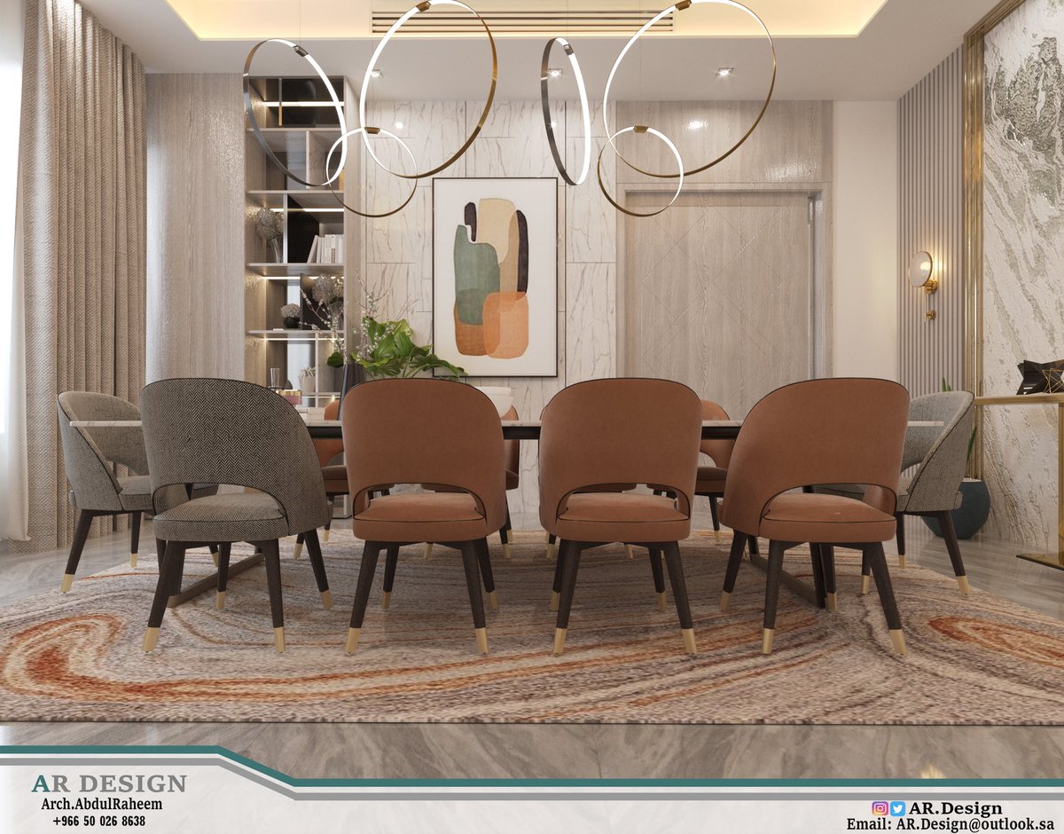 ARDesign15's tweet image. صالة طعام بنمط تصميم مودرن .

#فلل #فيلا #ديكور_خارجي #ديكور #فلل_مودرن #فلل_كلاسيكي #مكاتب #مهندس #مصممون #مهندس_معماري #هندسة_معمارية #تنسيق #تصاميم #ديكور_داخلي #عمائر #ابراج #واجهات #واجهات_مودرن #واجهات_خارجية #بيوت #شقق #صالات #ديكورات_داخلية #ديكور_اسقف #تصميم