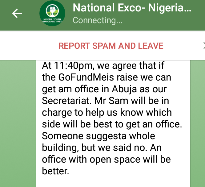 YOUTHOCLOCK's tweet photo. The National Executives are working tirelesslykeep supporting NYDP.
There must be a victory.
It is a YouthOclock.

@YOUTHOCLOCK https://t.co/QujkpB4sca