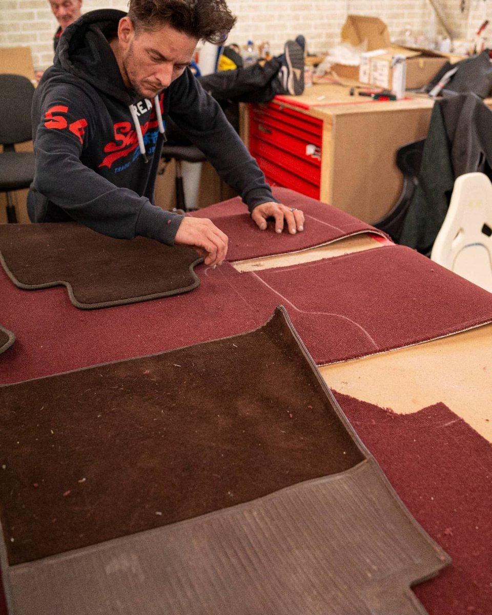 dclassauto's tweet image. Mercedes SLC in for a part retrim. We have retrimmed the front seats, rear seats, carpets, over mats, front door cards, rear door cards and arm rests. Results to follow tomorrow. #dclassauto