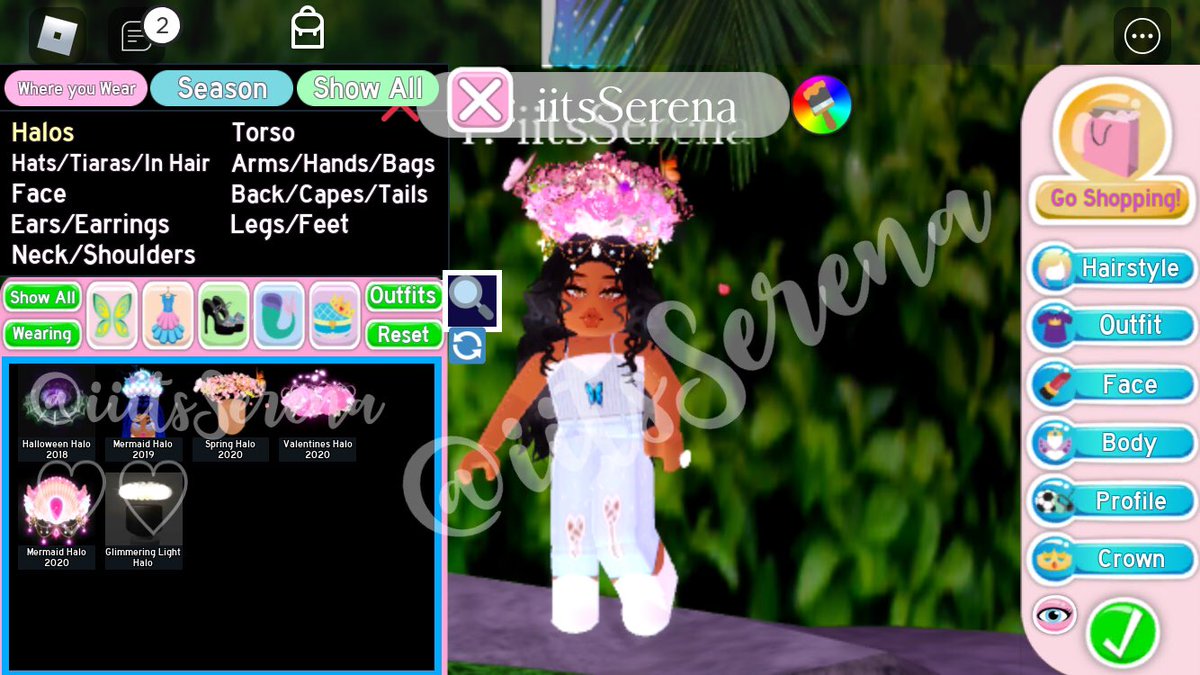 jejenwlgwdv's tweet photo. Offers on halos?!
Lf:
Diamonds
Easter halo
Autumn halo
Other halos
Teddy z
Both parasols
(Not all)
You could still offer if you don’t have any of those!
No stealing trades! Rts appreciated <3
#rhtrades #rhhalos #tradinghalos #halooffers #royalehighhalos https://t.co/3fGG1rGj35