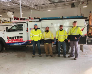 ColoradoREA's tweet photo. Crews from #coloradoselectriccoops are heading toward Granby to help fellow co-op @MtnParksElec rebuild after the #easttroublesomefire destroyed parts of the electric system. @unitedpowercoop @WREA_Colorado @GunnisonREA Southeast Colorado Power #PowerOn #ItStartsWithPower https://t.co/KWBy59YPnG