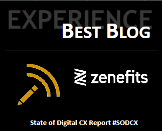 ComBlu's tweet photo. @Zenefits was named a best practice leader in @ComBlu’s new 2020 State of Digital CX study #SODCX https://t.co/yT5eoDH6Db https://t.co/XfUvarS4bh