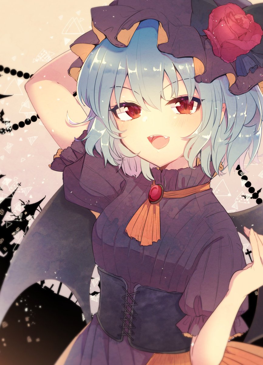 レミリア・スカーレット 「ハロウィンお嬢様 」|あおいのイラスト