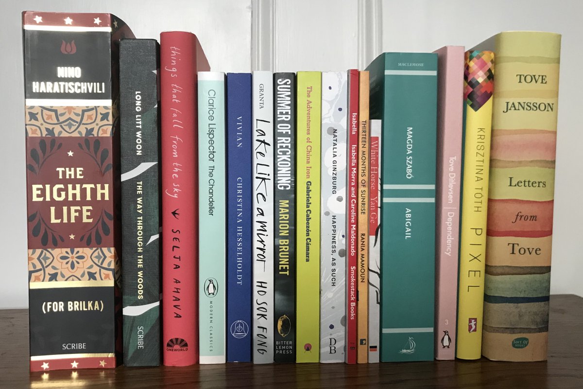 warwicknewsroom's tweet photo. 📗📕📙📓📒

The longlist for 2020 Warwick Prize for Women in Translation (@warwicktss) has just been announced. 

Learn more about the books, the authors and translators as well as the history and aim of the prize:

https://t.co/WxCKYl2G5Z https://t.co/chocS6HNe4