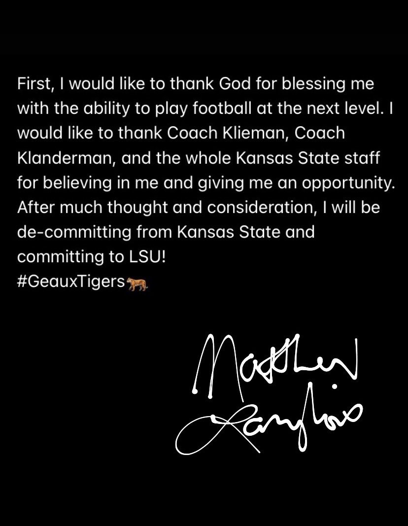 LangloisMatthew's tweet photo. 100% Committed🐯 https://t.co/coD6xq1HgS