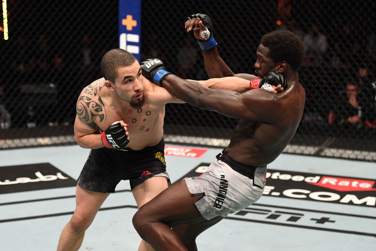 MMAFighting's tweet photo. Robert Whittaker expects to have ‘a couple of tricks’ ready for Israel Adesanya rematch (@AlexanderKLee) https://t.co/6KsdOInppM https://t.co/TuGe2Y1Ze3