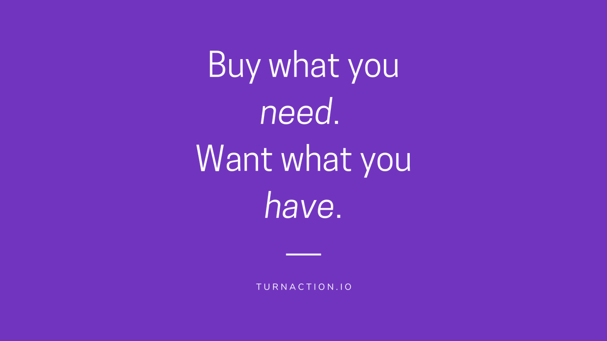 turnactionapp's tweet image. The most #sustainable purchase you will ever make is the one you never made. ⁠
⁠
Retweet if you agree 📤

#sustainableshopping #minimalism