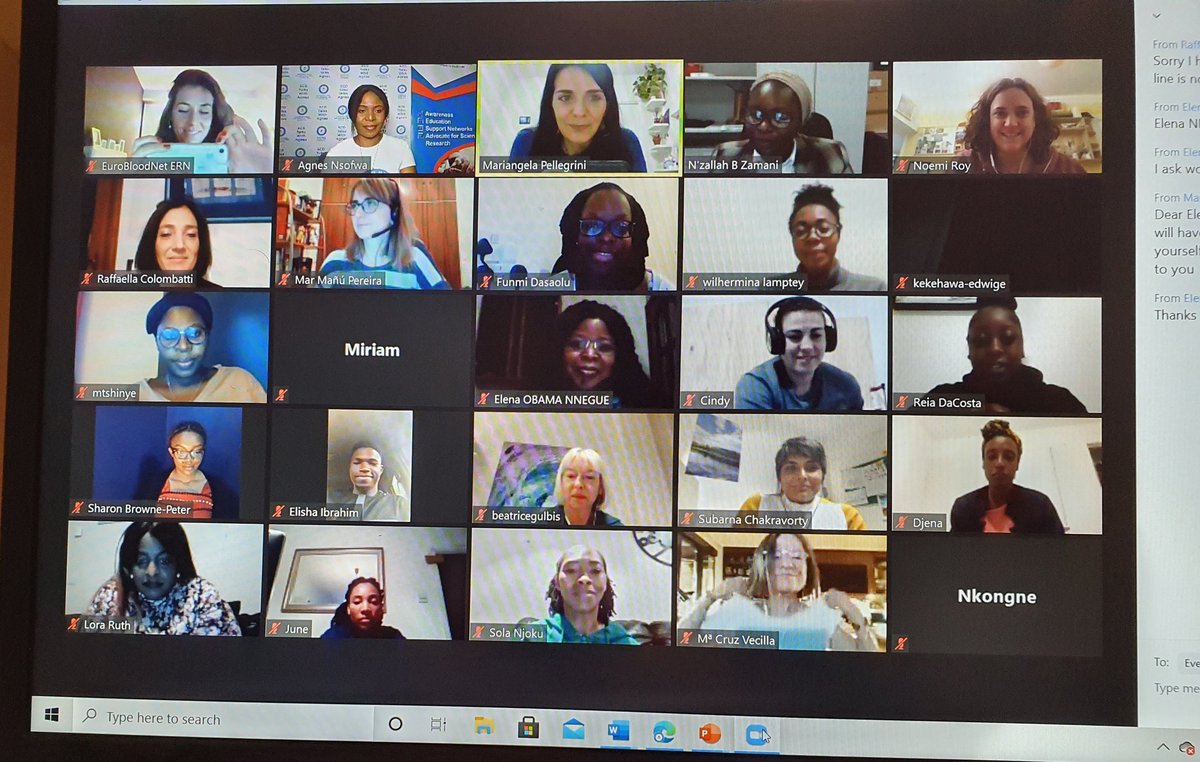 AggieMN's tweet photo. Excited to participate in the Patients' Session of the @ascatconference @ERNEuroBloodNet for the second year. Looking forward to more interactions and the rest of the program in the coming days.Just heard #Covid19 Patient testimonies from around the world. #Day1
#SCDPATASCAT2020 https://t.co/huJFV9nUBM
