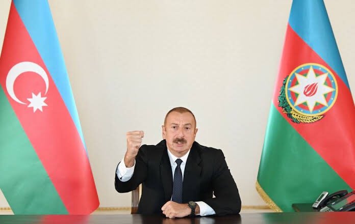 2ral_baliyev's tweet photo. This war is a Patriotic War for our people. We are liberating our Motherland’s territories from the occupiers, restoring historical justice on the battlefield.#WeStandWithAliyev https://t.co/7gbtvEKUv3