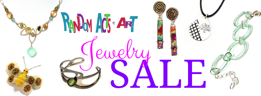 RandomActsOfArt's tweet photo. Jewelry Sale! One day left to save! Our jewelry sale ends tomorrow, Tuesday, October 27. https://t.co/tEIGDrwEeQ https://t.co/R8N2f6UtOm