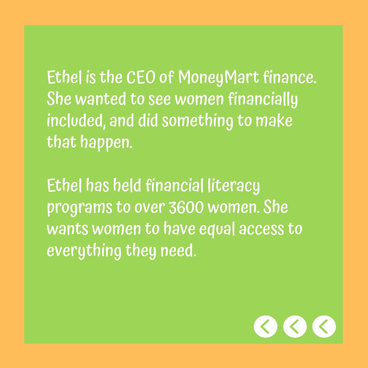 finmango's tweet photo. FinMango Advocate: Ethel Mupambwa ‼️🥭

👈👈SWIPE LEFT👈👈

#advocates #finmango #financialliteracy https://t.co/NRQIYElo9b