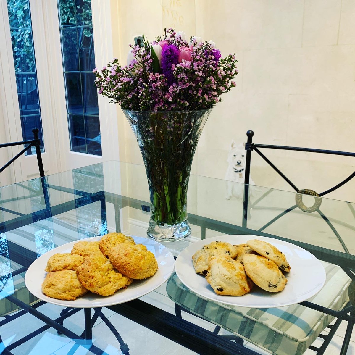 awclondonorg's tweet photo. Part 1 of our British Baking Class series was a success! What a fun afternoon we had learning how to make fruit and cheese scones. Come join us next week as we learn how to bake a traditional Victoria sponge cake and raspberry jam 👩🏼‍🍳

Become a member at: https://t.co/8uDBUpGWTZ https://t.co/1FpvTtA190