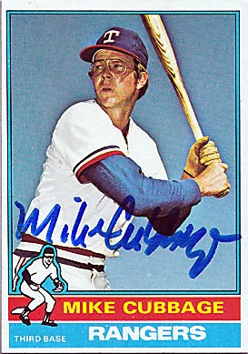 Success today with Rangers and Twins third baseman Mike Cubbage who coached for the Mets, Astros, and Red Sox following his playing career. Cubbage also hit for the cycle for the Twins against the Blue Jays on July 27, 1978. #MikeCubbage #Rangers #Twins #Mets #Astros #RedSox https://t.co/6dQKcgU3FR