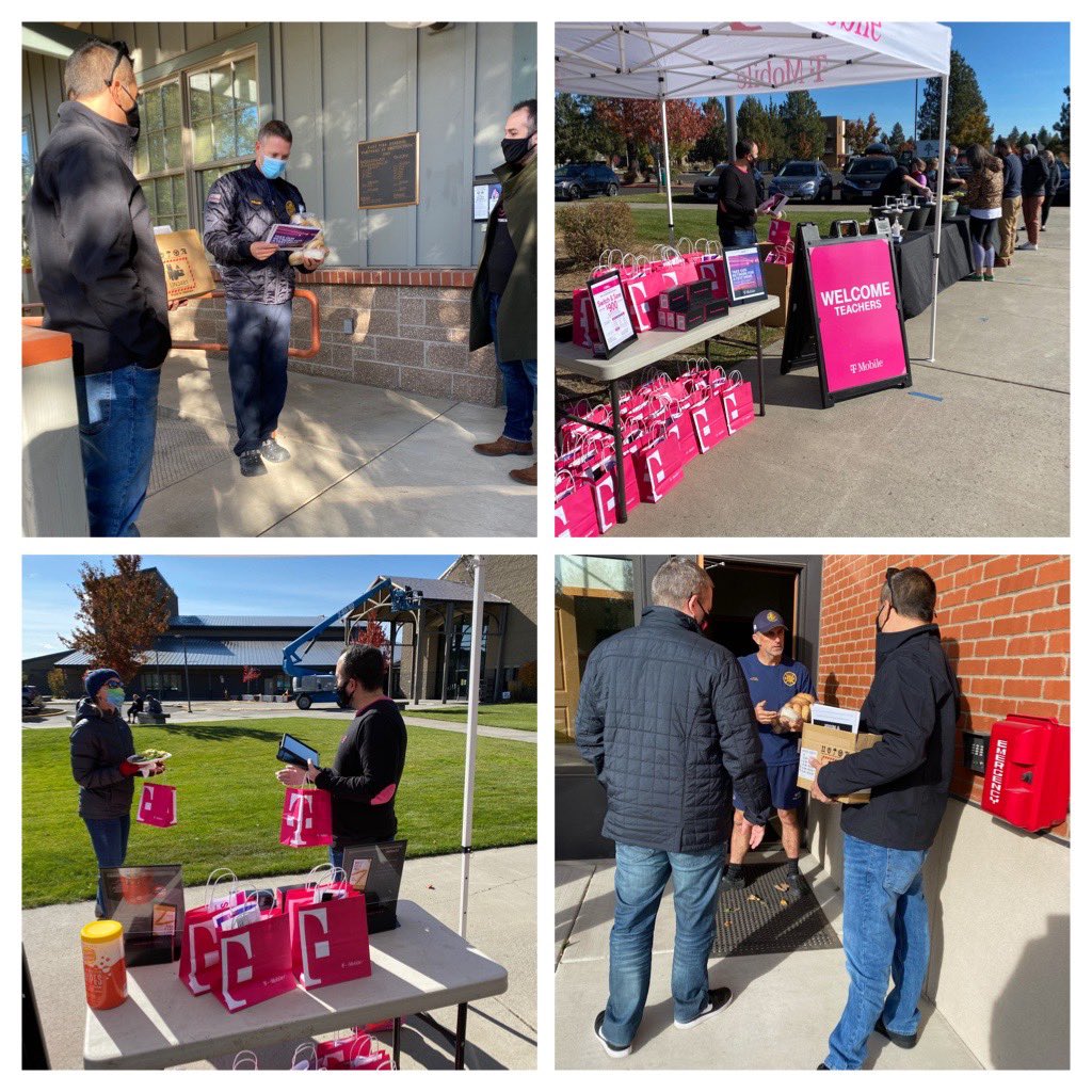 2 great days spent in Bend last week. We fed the teachers of Summit HS and delivered breakfast to some of our first responders. Thank you for all you do! ⁦@BLPSchools⁩ ⁦@BendFireRescue⁩ ⁦@BendChamber⁩ ⁦@LeslieJohn214⁩ ⁦@JacksonTingley⁩