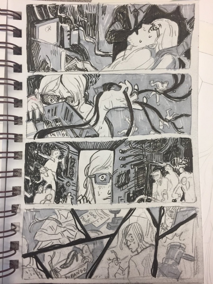part of me longs to be forced to work traditionally like i did in art school, there's a different quality to the pieces i started on paper