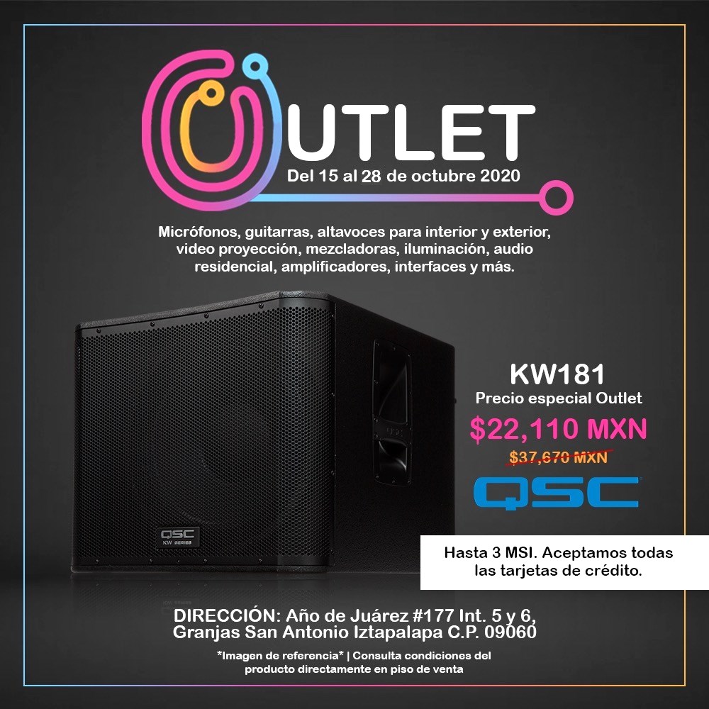 ‼️Ampliamos nuestras fechas hasta el 28 de octubre‼️

➡️ Para asistir es necesario acudir con cubrebocas y registrarse previamente en este enlace: conta.cc/3dnLf5e

⚠️ Outlet sujeto a disponibilidad de productos. Piezas limitadas. ⚠️
