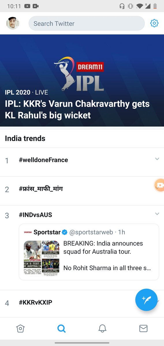 CaptMadi's tweet photo. In india the hashtag which is trending no 1 is #wesuppurtfrance such a hateful and brainless country and boycott india @zakawaqarlook this tweet #TwitterSuspendMacroAccount https://t.co/JQDgWN0gVM