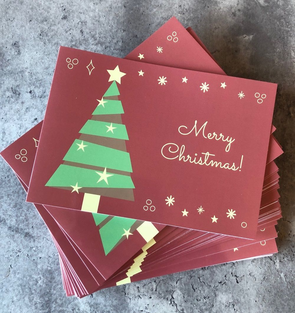 My Christmas cards have arrived (I know we're still in October but I like to be organised!) 🤩🤩

Thank you @vibrant_colour for such speedy service! 🎄✨❄️