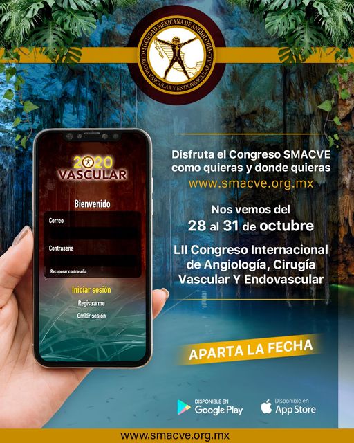 smacve_oficial's tweet photo. ¡Encuentra aquí todos los detalles del LII Congreso Internacional de Angiología, Cirugía Vascular y Endovascular #Merida2020
✅ Información General
🔸 Link de Registro: https://t.co/wgfOKN52le
✅ Profesores Internacionales https://t.co/WUVfpMu5cs
