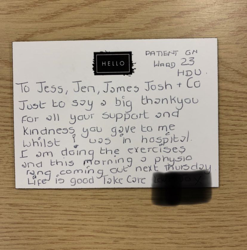 A bit of positivity brightening up a manic Monday 💫 🌈 
<a href="/JenniferEBall/">Jen Ball</a> 
<a href="/RespHighCare/">Respiratory High Care Unit LTHTR</a> 
<a href="/lthtr_team23/">Ward 23 LTHTr</a>