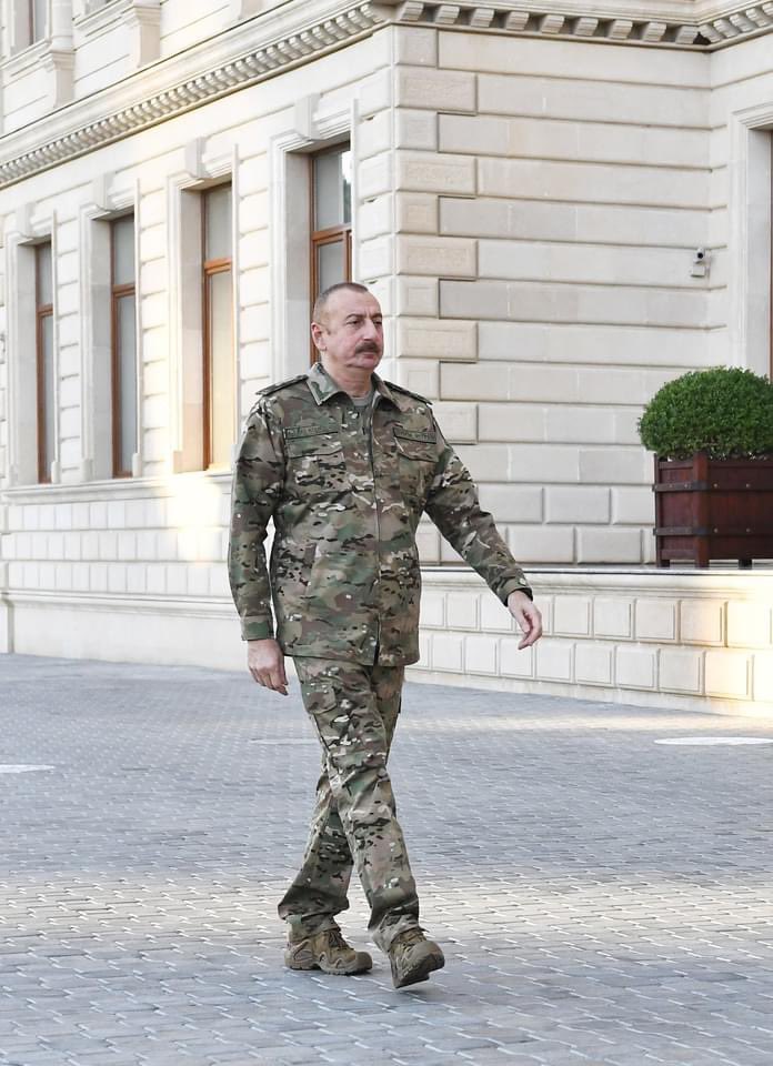 Mr. President Ilham Aliyev, we’re all proud to stand with you on these honorable days! Proud of my country! Proud of my nation! 
Longlive Azerbaijan Army!
Karabakh is Azerbaijan!!!🇦🇿✊#WeStandWithAliyev