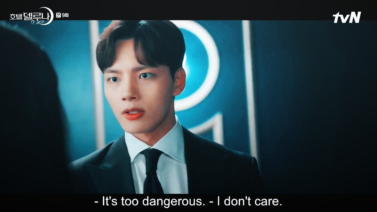 "She abandoned me because I got in her way. Even if I went back, she wouldn't welcome me. And you never know when she'll do something dangerous again. But I will think about if I like her so much... that I can run back and beg her to accept me." #HotelDelLuna
