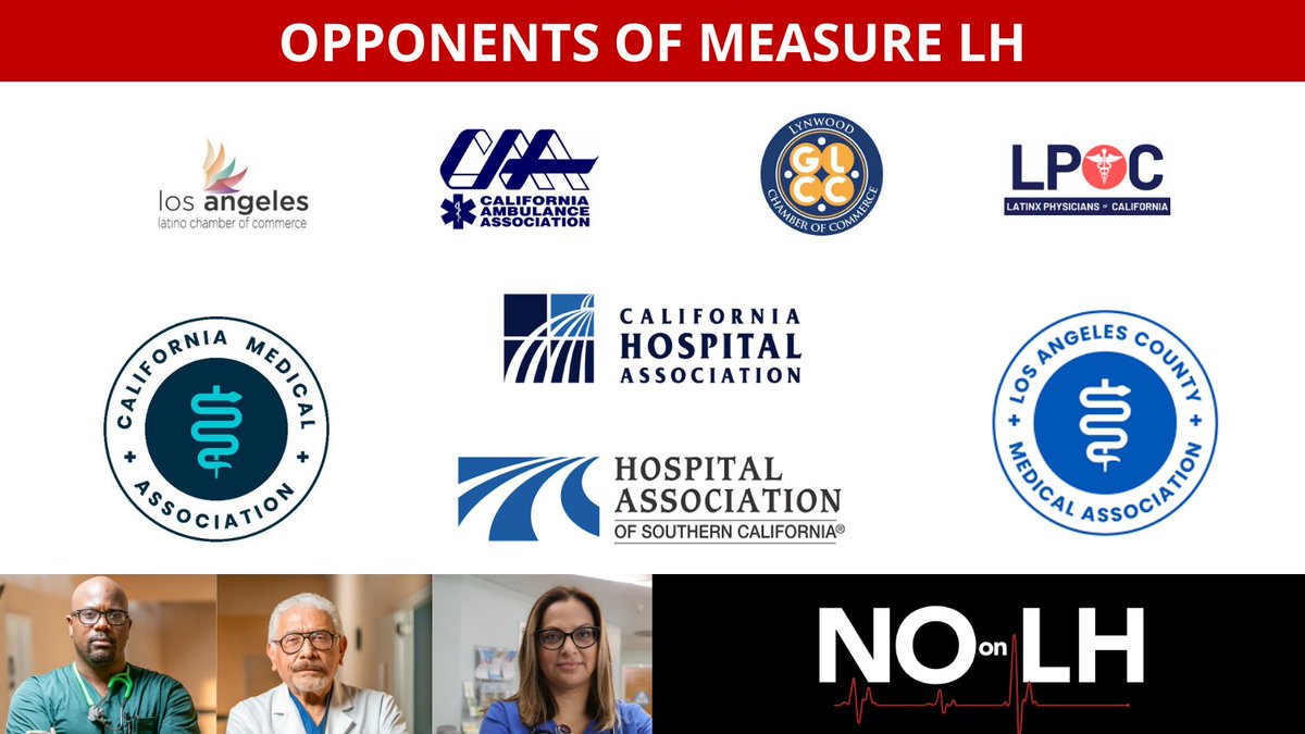 RejectMeasureLH's tweet photo. Join our coalition of nurses, doctors, health care professionals and community leaders who oppose LH because it risks closure of our community’s only hospital at the worst possible time. https://t.co/RcJN4nS1fL #RejectLH https://t.co/XWtkqVV48u