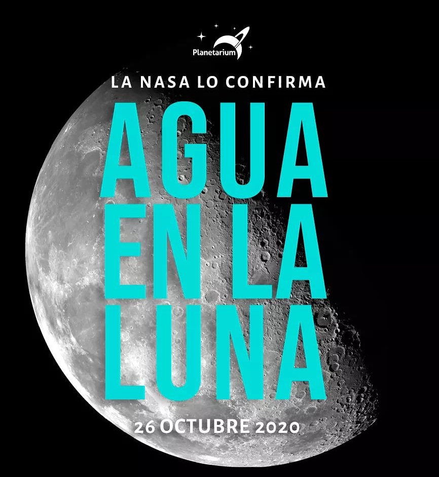 #NOTICIA ¡Un hallazgo que cambiará las misiones humanas al espacio! La NASA confirma que hay agua en la #Luna. 
Toda la información en ciencia.nasa.gov/sofia-descubre….