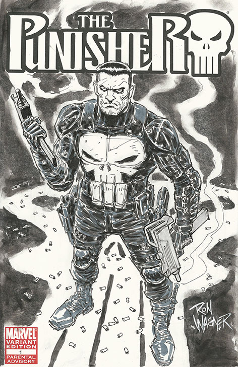 A recent Punisher commission.