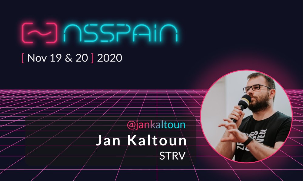 NSSpain's tweet photo. 🥳 Welcome Jan Kaltoun! @jankaltoun

Did we hear Catalyst? Directly from Prague, Jan will talk about porting an iOS app to the Mac!

#NSSpain2020
https://t.co/Psc7MrfXug https://t.co/d7K5pmvBeH