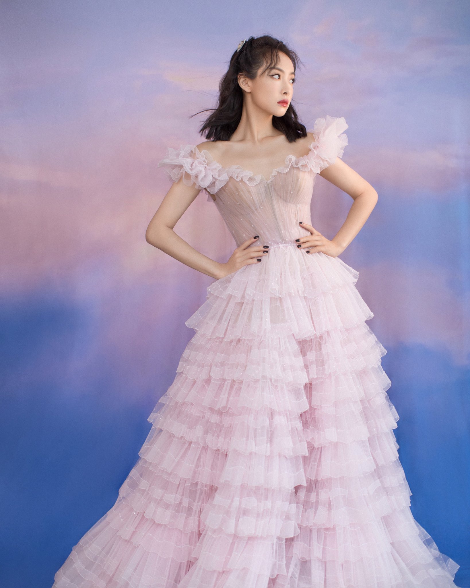 Ralph and russo pink dress outlet