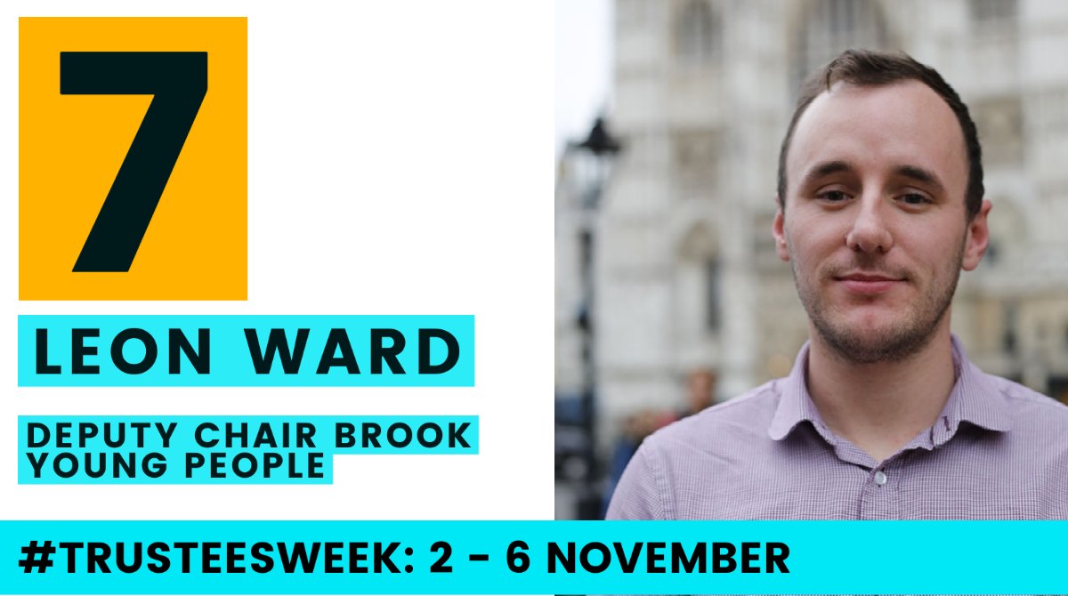 YoungTrustees's tweet image. 🚨7 days to go!🚨

In the countdown to #trusteesweek we'll be sharing spotlight stories for 7 amazing young #trustees. 

Read about @LeonjWard's #trustee journey: bit.ly/31LbeiG 

Feeling inspired? Join a champion training session: bit.ly/34wazDs. All welcome!🌟