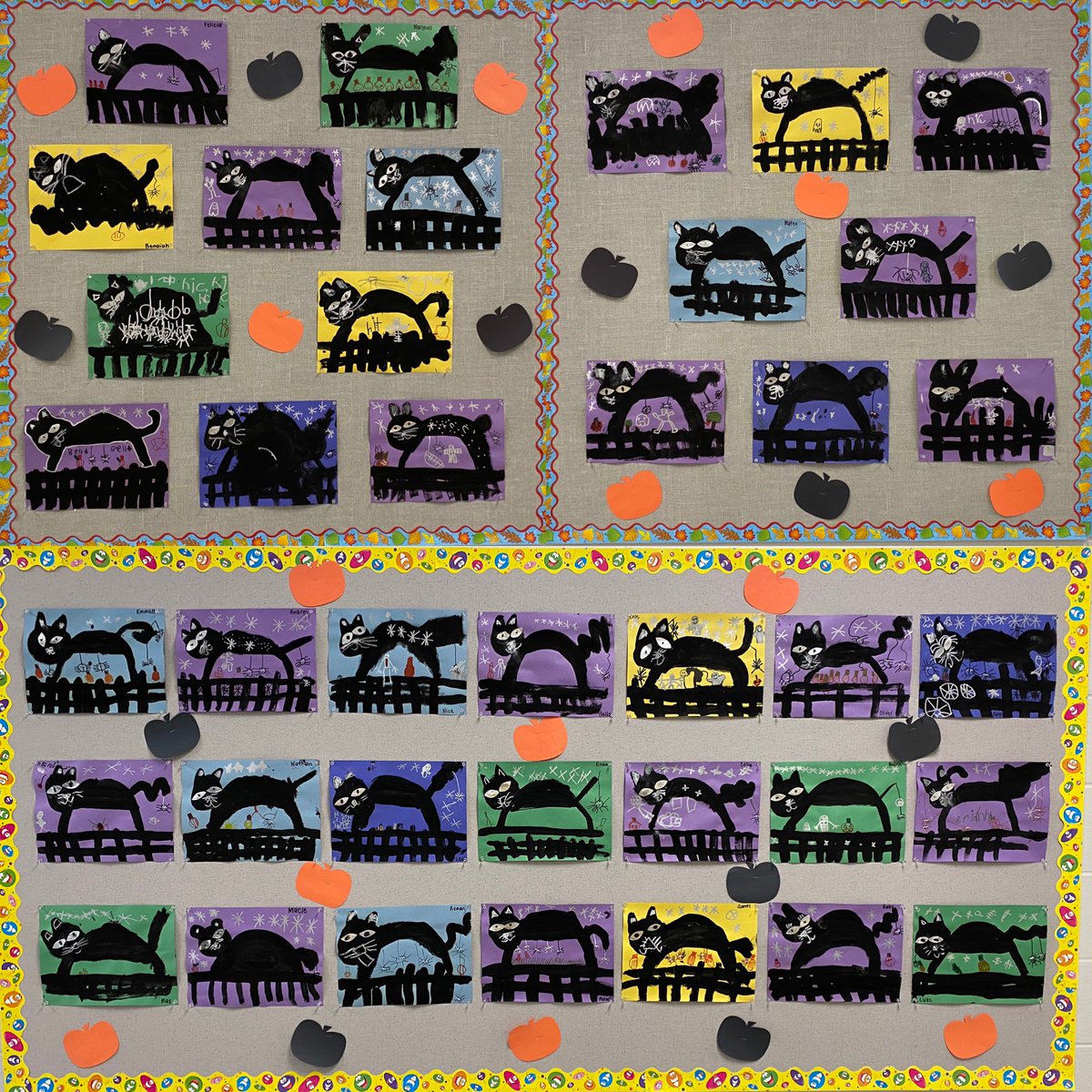 Kindergarten Spooky Black Cats