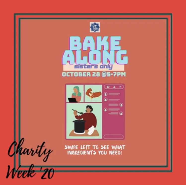 ISOCGreenwich's tweet photo. Join our sisters bake along to make some LOADED COOKIES with us!!!💓✨ https://t.co/kKDa4NHs8r