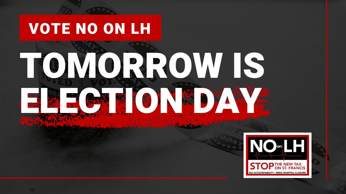 RejectMeasureLH's tweet photo. LH takes $20 million every year from St. Francis and gives it to city politicians to spend as they please? LH jeopardizes the health of our families and the survival of our community’s only hospital for nothing in return. Learn more and vote NO: https://t.co/RKpOtByMOc https://t.co/EQl424U9By