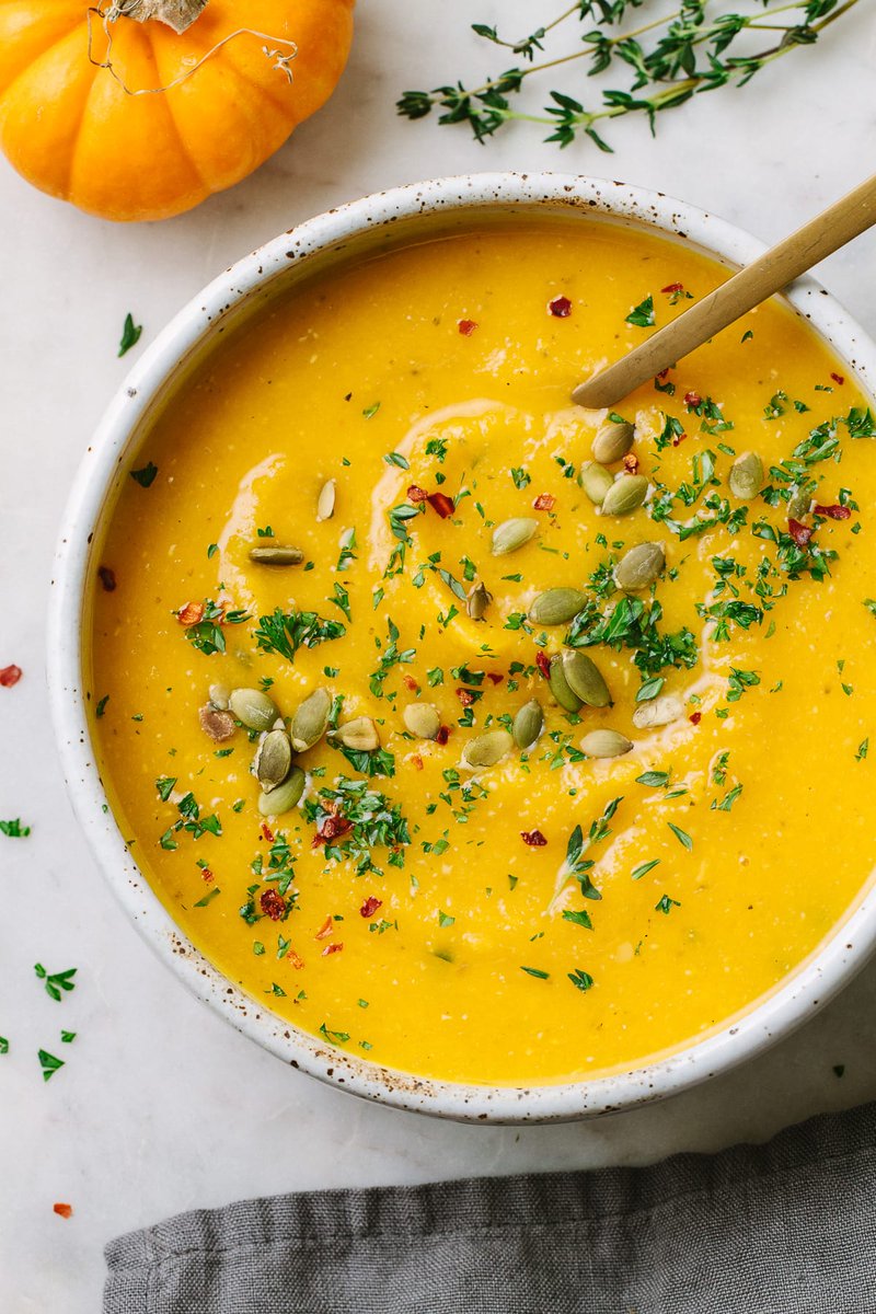 StationhouseDC's tweet photo. Nothing like a warm bowl of pumpkin soup for #NationalPumpkinDay! (📷: @thesimpleveganista) https://t.co/YroesfmJHY https://t.co/LMTrWpmsCg