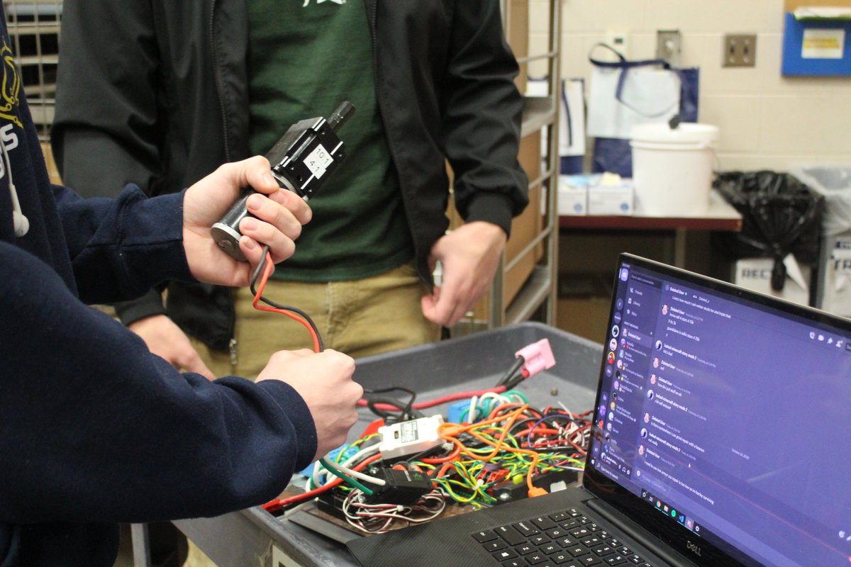 Hands are hard at work for the test board ;)