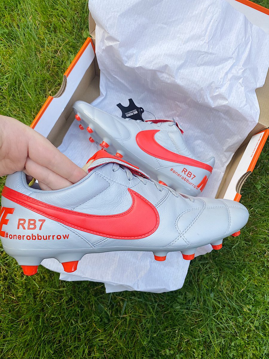For anyone that should wish to purchase custom boots with the RB7 #onerobburrow hashtag I will be donating a proportion of my profits to motor neurone disease association and another proportion directly to Rob Burrow and his family via the virgin money giving fund.