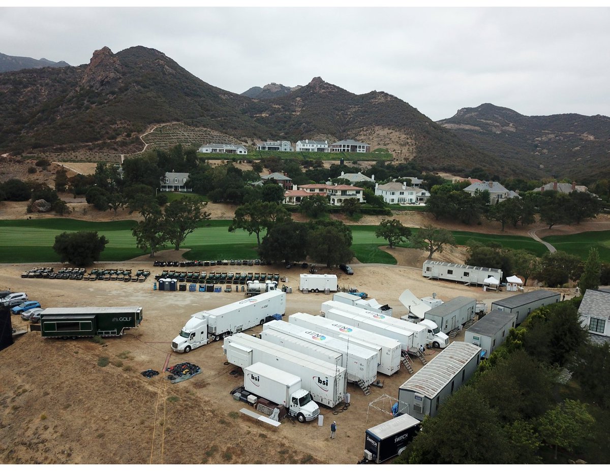 NEPGroupInc's tweet photo. Our NEP U.S. Broadcast Services and @Broadcast_Sprts teams were proud to be on-site supporting NBC Golf Channel at the Zozo Championship this past weekend! ⛳️ #OneTeam #BackToBroadcast https://t.co/pVQLVE26Zb