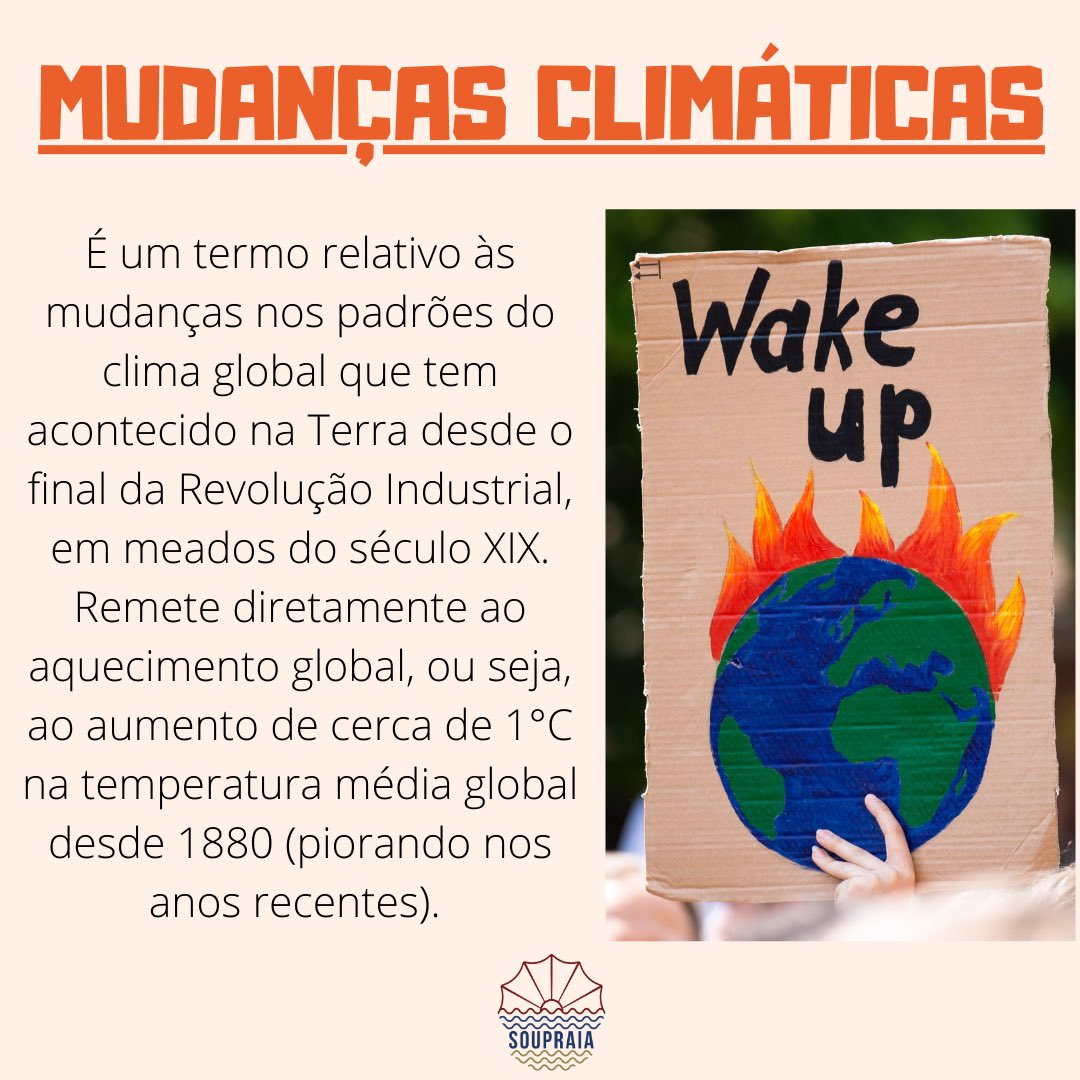 SouPraia's tweet photo. 🌎 DIA MUNDIAL CONTRA AS MUDANÇAS CLIMÁTICAS 🌍  Sábado, dia 24 de outubro, foi comemorado o Dia Mundial Contra as Mudanças Climáticas (International Day of Climate Action). É um dia importante não só para relembrarmos as consequências das mudanças climáticas, ... https://t.co/oVDV1DSZWN