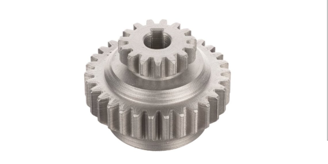 Arc_Impact's tweet photo. #AdvancingAM - Unlike traditional methods requiring casting followed by broaching operations to form the gear teeth, this motorcycle crankshaft was #3DP on the Studio System, resulting in a 71% reduction of production cost, saving over $340 per part. https://t.co/0FkFuDfilz https://t.co/jxM2rbYJIe