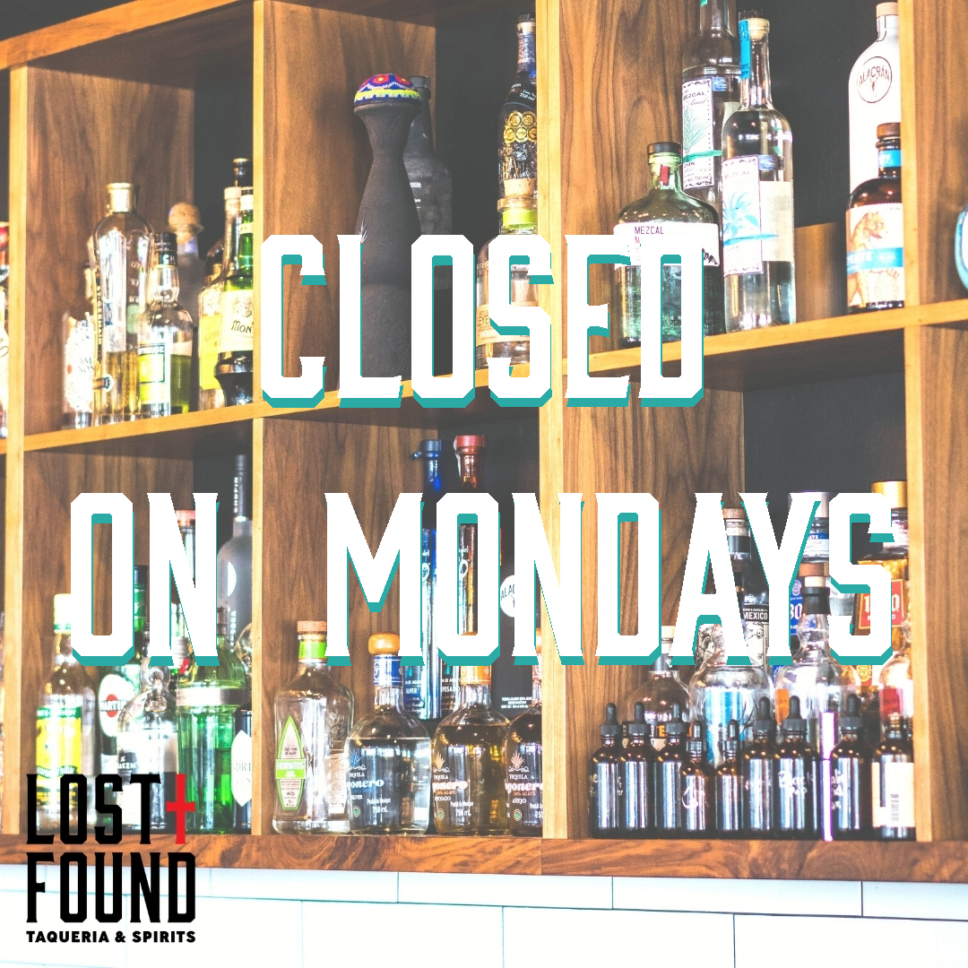 eatlostfound's tweet photo. Effective immediately we will be closing on Mondays until further notice!
The good news is, we are still serving up all your Lost+Found favourites from Tuesday to Sunday for take-out or dine in! ✨🌮
#StCatharines #OurHomeSTC #Tacos #Taqueria #LAInspired https://t.co/OVczP5u6rO