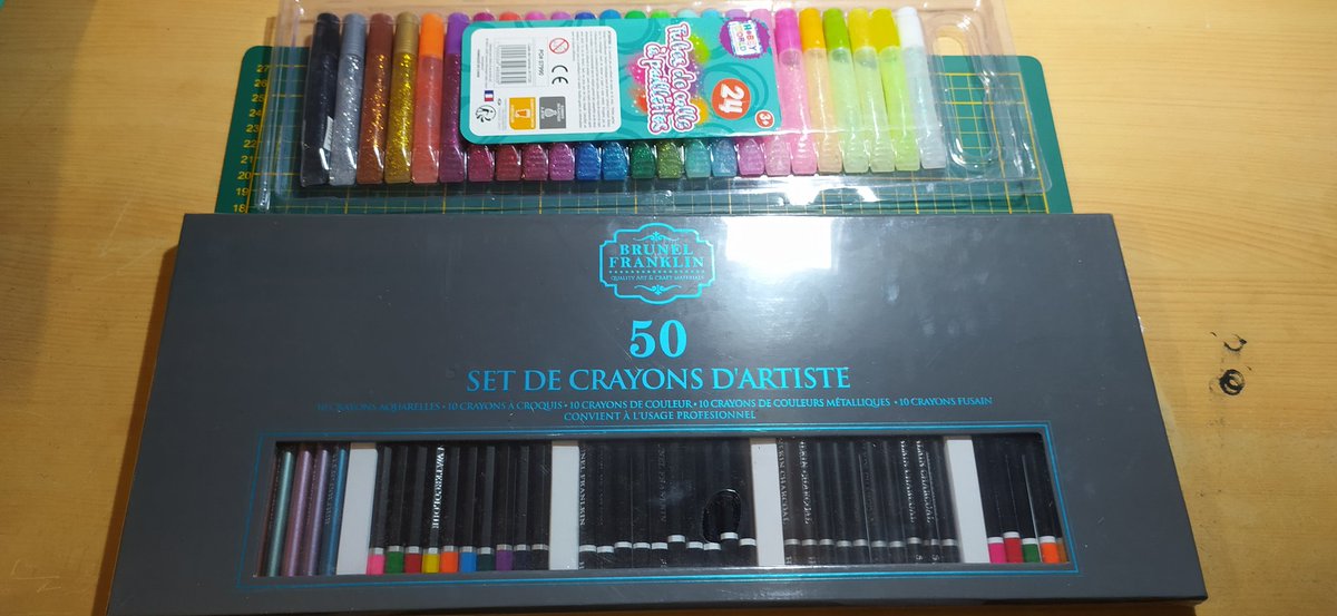 FPigments's tweet photo. Des achats à un super prix pour les loisirs créatifs 

#art #arttherapy #peinture #pastel #tableau #pinceau https://t.co/wjqC0igi3Y