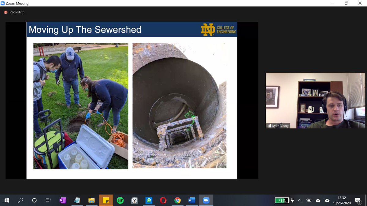  #uncwaterandhealth Can we find a way to segment different parts of sewers to help target treatment and mitigation with smaller areas of communities? It's possible!