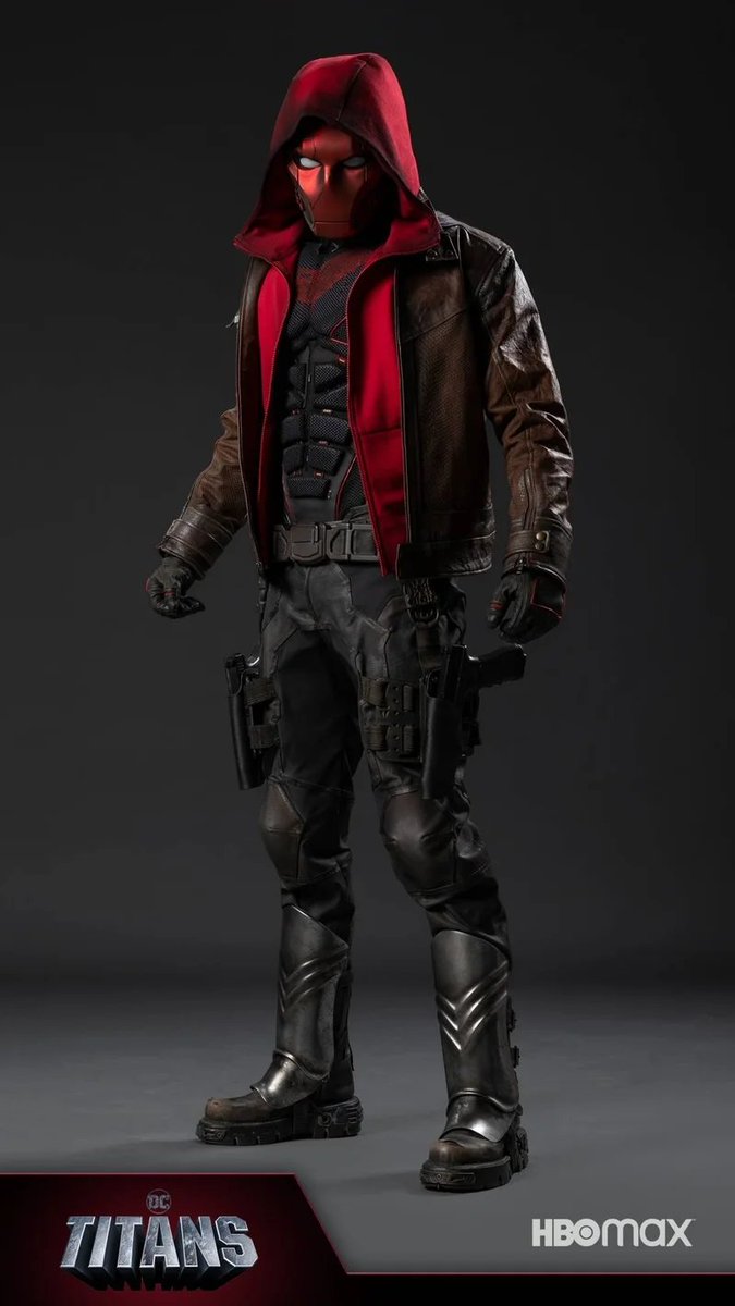 dextersoy's tweet photo. Red Hood design on Titans! What do you thjnk? https://t.co/JE0duQPgAa