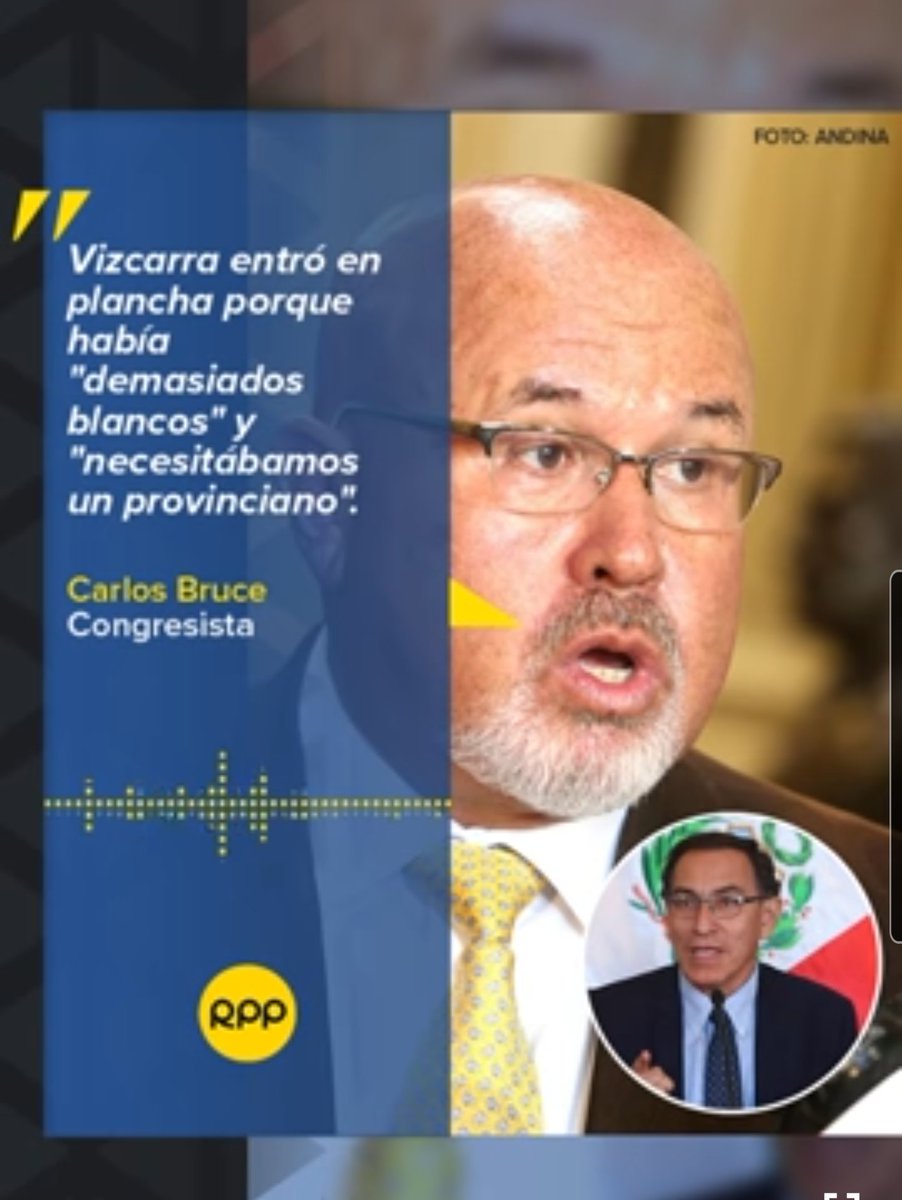 Eso no es todo. Vizcarra es, además, un Presidente provinciano en un país gobernado férrea y obstinadamente por Lima. En el interior del país eso cuenta y mucho 