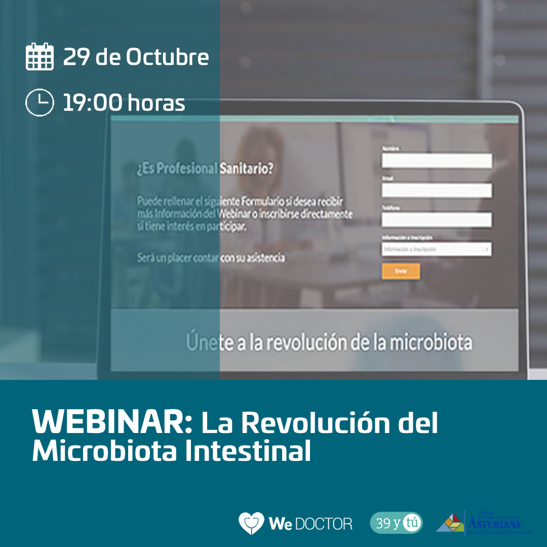 we_doctor's tweet photo. ¿Eres #profesional #sanitario ? ¡Te esperamos! 👇

https://t.co/Q730BYqRjr

El 29 de octubre, a las 19:00h, tendrá lugar el #Webinar donde hablaremos sobre los últimos avances en #microbiota #intestinal y sus implicaciones en nuestra salud. @CapsaVida @39ytu https://t.co/phvUJjwmwE