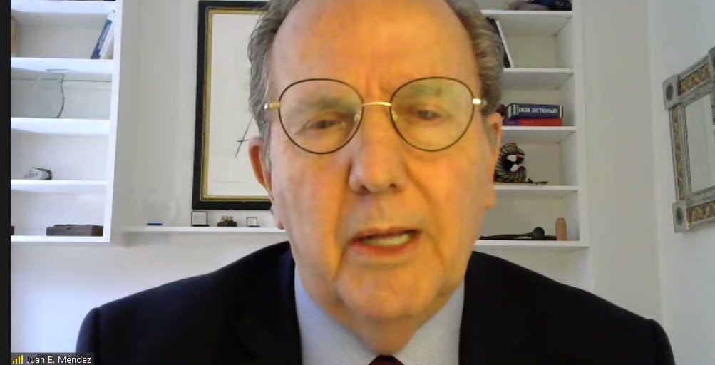 DRI_advocacy's tweet photo. Former Special Rapporteur on Torture Juan Mendez speaks at DRI's event - watch live on Facebook https://t.co/0CWkhJPfJw https://t.co/VO0ysMUDY9
