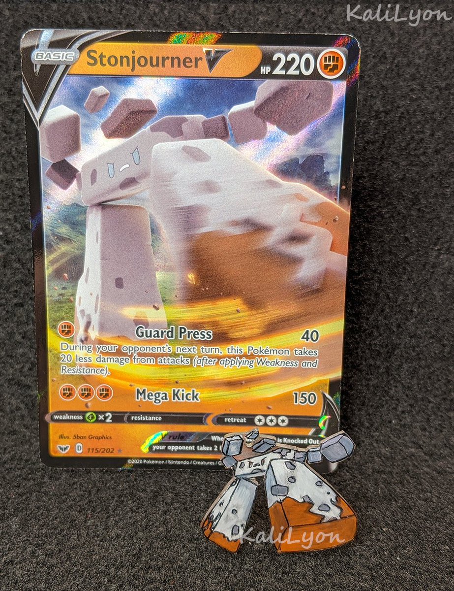 KaliLyonArt1's tweet photo. Completed Card Charm Challenge Set #5! #pokemontcg #pokemonpins #pokemonartwork #MimikyuGX #Kantobirds #Peirs #PokemonFullArt #Pokemon #Stonjourner #cardcharmchallenge https://t.co/EkJ36LeGUD